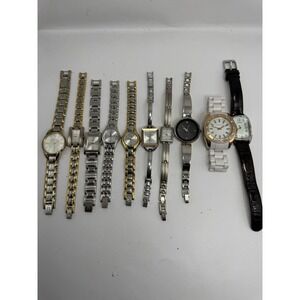 Anne Klein Women Watch Lot Of 10 Need Batteries Not Working